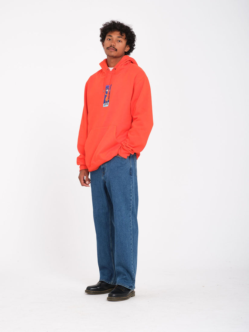 Olivmoose Hoodie - Bright Red