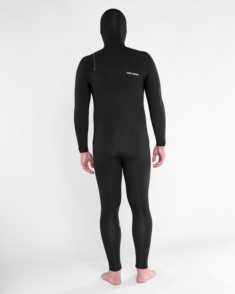 Modulator 4/3Mm Hooded Chest Zip Neoprenanzug - Black