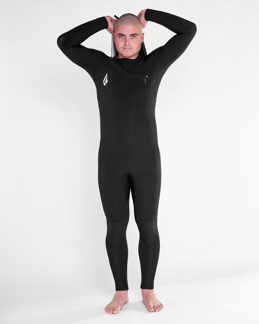 Modulator 4/3Mm Hooded Chest Zip Neoprenanzug - Black